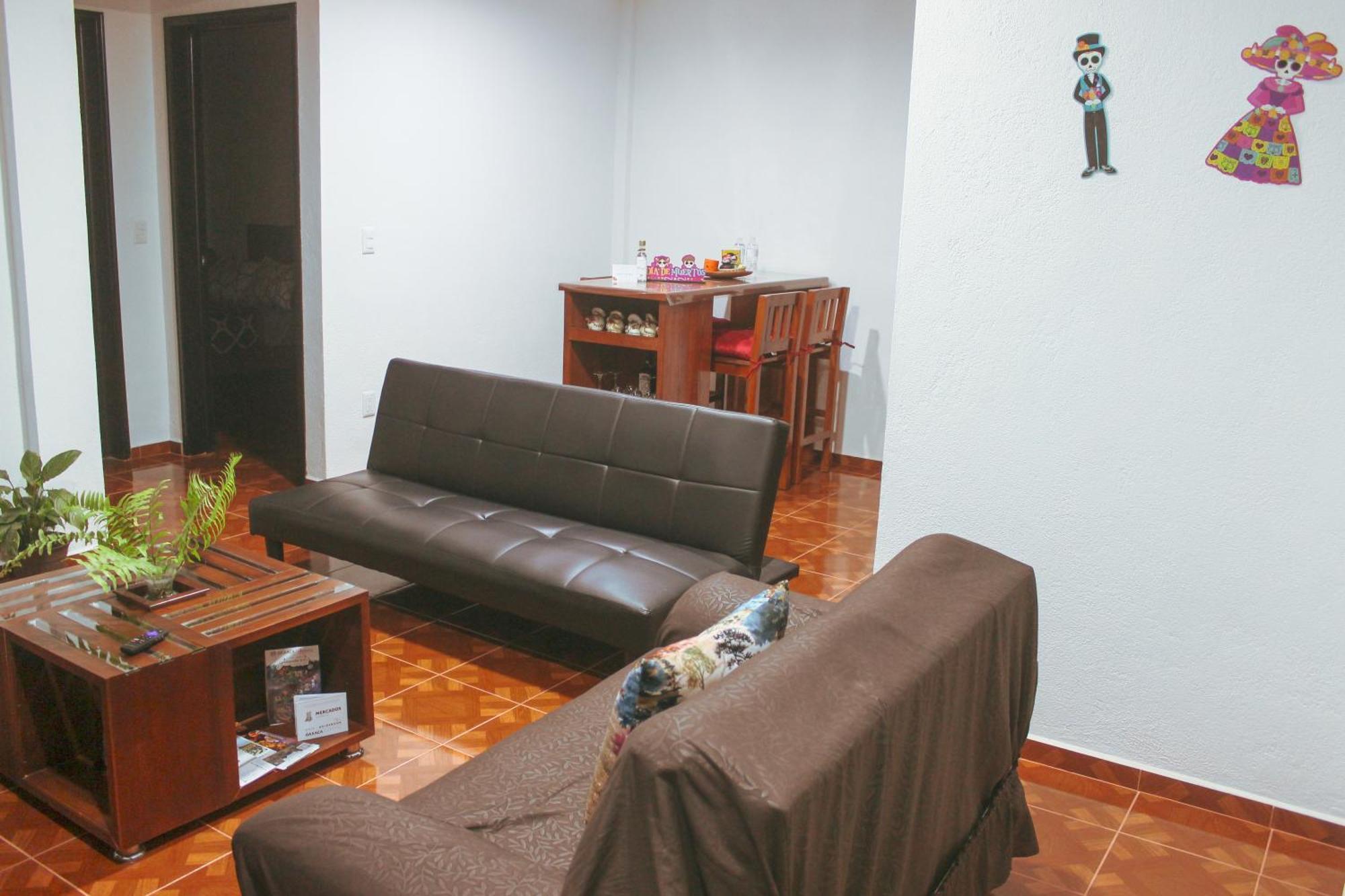 Departamentos "Garcia Lopez" Es Amplio Muy Acogedor 2 Dormitorios Y Cerca Del Auditorio Guelaguetza Oaxaca 外观 照片
